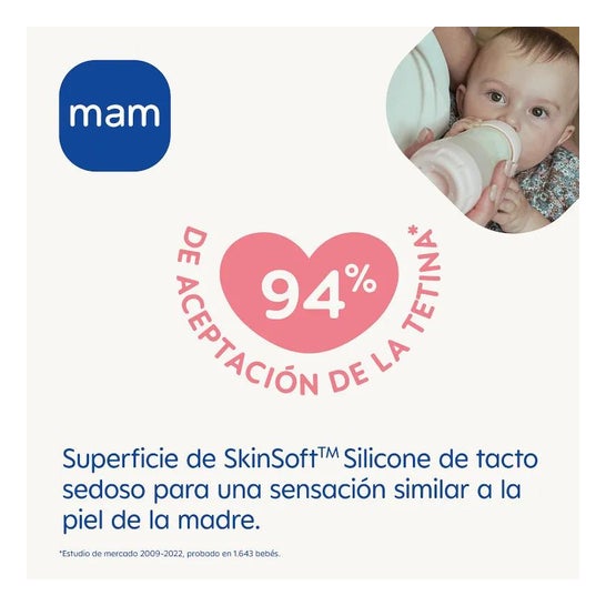 Mam Biberón Easy Start Anti Cólicos Azul 1ud Mam Biberón Easy Start Anti Cólicos Azul 1ud