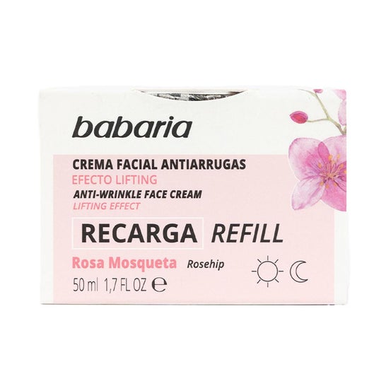 Babaria Crème Visage Anti-Rides Lifting Rose Musquée 50ml