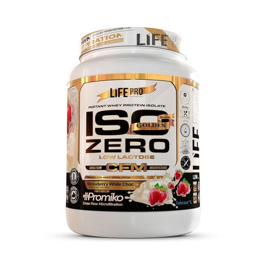 Life Pro Nutrition Isolate Gourmet Edition Strawberry White Choc 900g