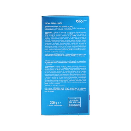 Crème pâtissière biforme citron 6 sobresx50g