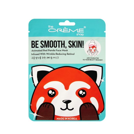 The Crème Shop Be Smooth, Skin ! Masque facial Panda Red 1pc