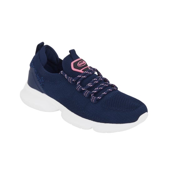 Scholl Camdenkni Tx Femme Navy Blue Fuchsia T36 1 Paire