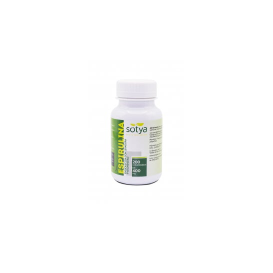 Sotya Espirulina 400mg 200comp 200comp