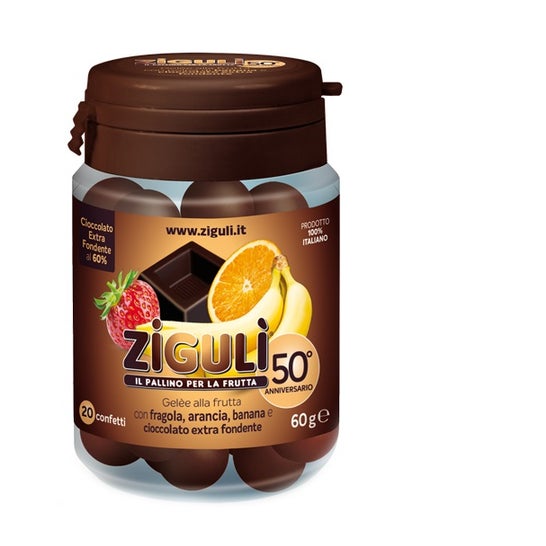 Ziguli Mix Fruits Chocolate 60g