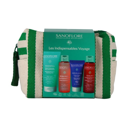 Sanoflore Pack Les Indispensables Voyage 4 Unités