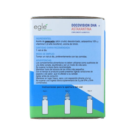 Eglé Docovision Dha + Astaxanthine 30x5ml