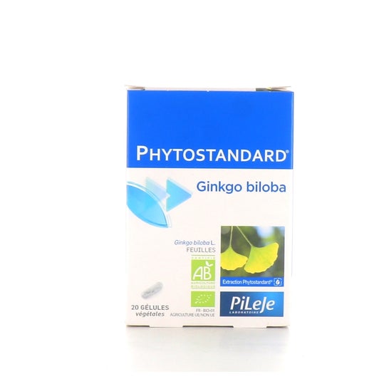 Pileje PhytoPrevent Phytostandard Ginko Biloba 20 gélules