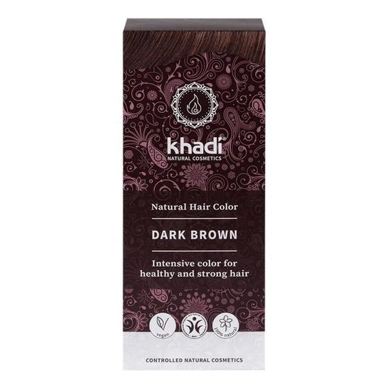 Khadi Dark Chestnut Dye 100% Vege 100g Khadi Dark Chestnut Dye 100% Vege 100g