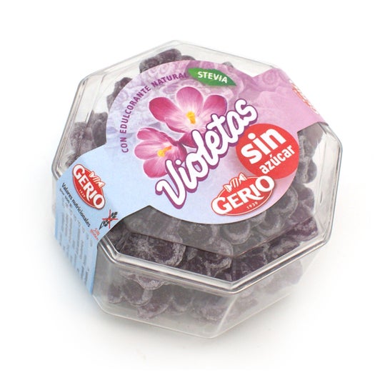 Gerio Sans Sucre Violette Caramel 100g