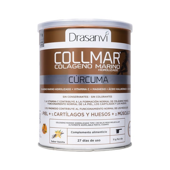Drasanvi Collmar® Collagène Marin Magnésium et Curcuma Saveur Vanille 300 g