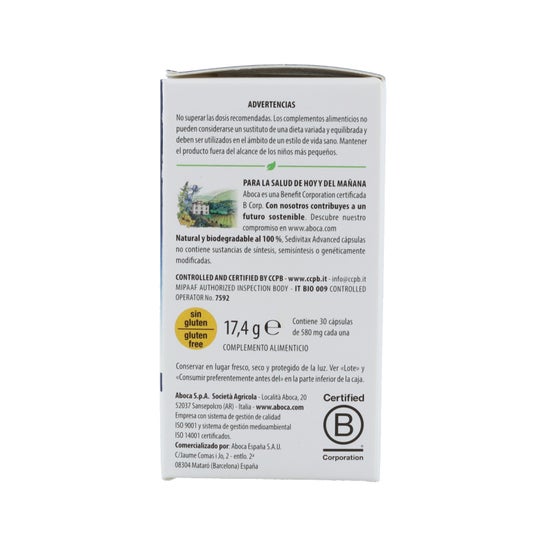 Sedivitax Advanced 30 Gélules