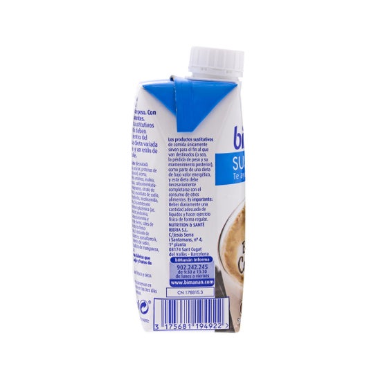 BiManán™ Sustitutive Milk-shake Goût Café au lait 330 ml