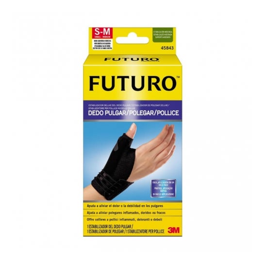 Futuro™ 3M pouce noir poignet T-S/M 1ud