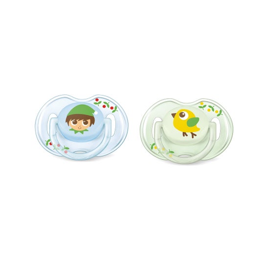 Philips Avent Soother Classic Enchanted Garden Dummy 0-6 mois enfant 2 pcs