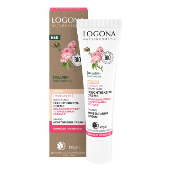 Logona Couleur Crème Raffermissant Roses Pépins Pomme Bio 30ml