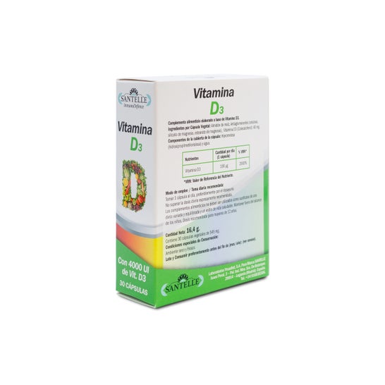 Santelle Vitamine D3 30caps