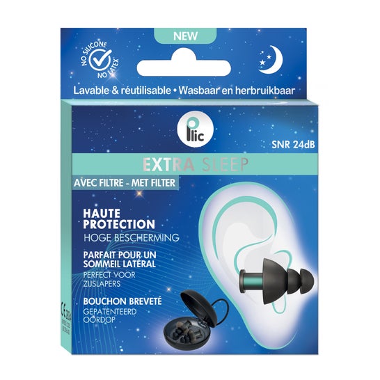 Plic Bouchons d’Oreilles avec Filtre Extra Sleep 2 uts