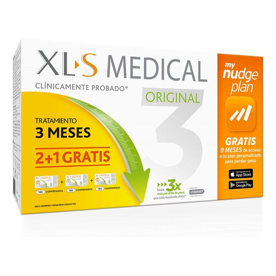 XLS Medical Original Pack 3 Mois 3x180 Comprimés