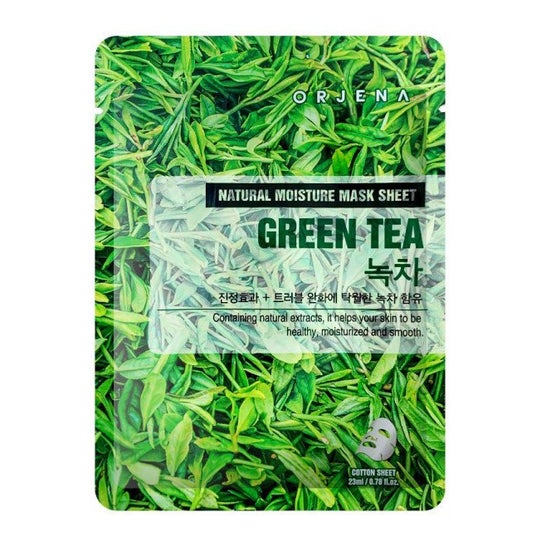 Orjena Natural Moisture Mask Sheet Green Tea 23ml