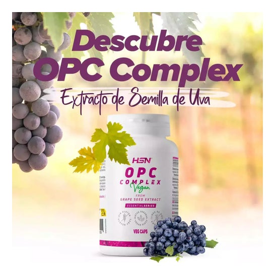 HSN Opc Complex Extracto de Semilla de Uva 120vcaps