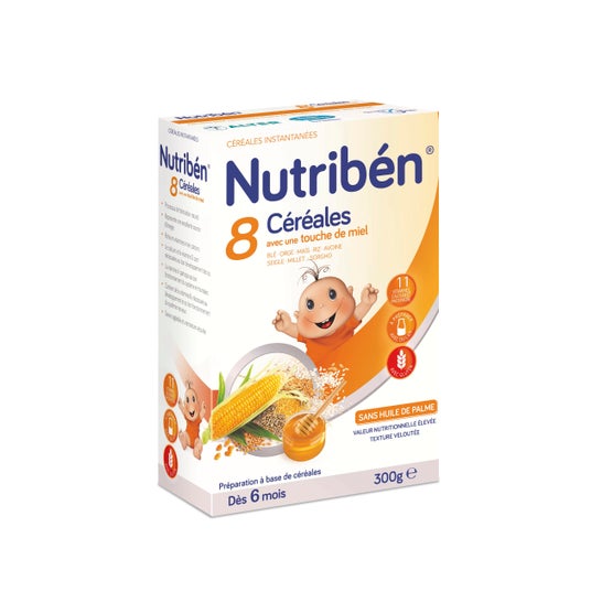 Nutribén 8 Céréales et Miel 300g