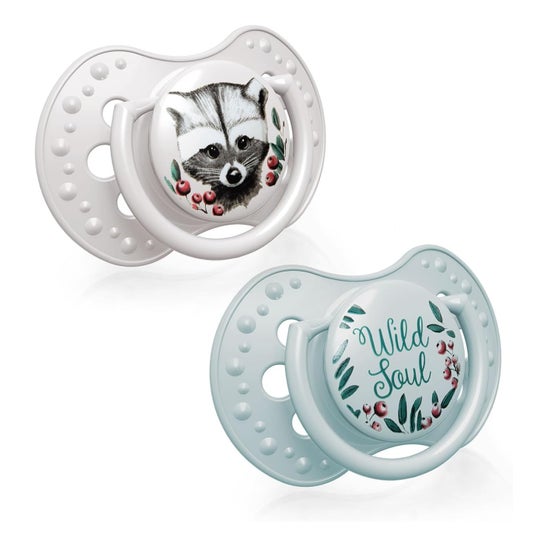 Lovi Silicone Dynamic Soother Wild Soul Boy 2 unités