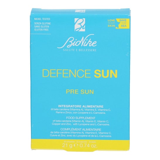 BioNike Sun Crème Solaire Pré Soleil 30comp