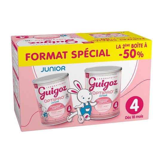Guigoz Optipro Junior Lait 4e Âge 2x900 g