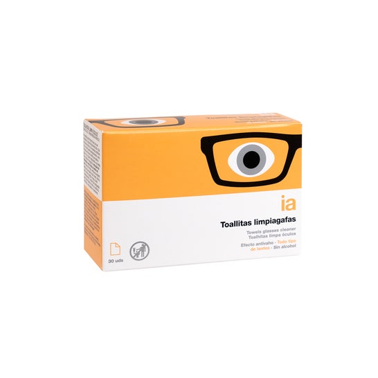 Interapothek Lingettes nettoyantes pour lunettes 30 unités
