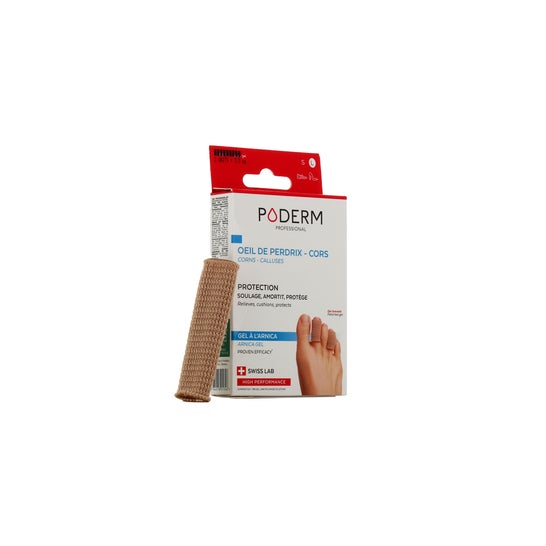 Poderm Protection Cors Oeil Perdrix Gel Arnica T-L 2x7,5cm 2uts