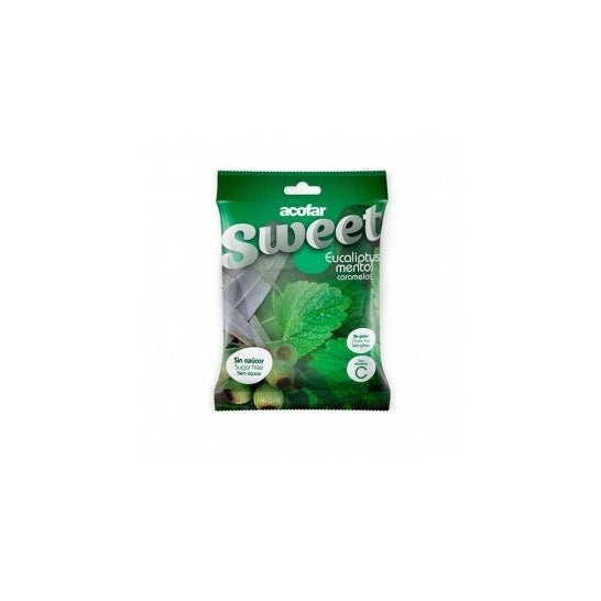 Acofarsweet Candy Sucre Sucre Eucalyptus Menthe 35 G