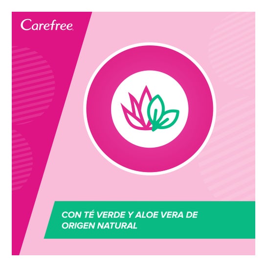 Carefree Duo Effect Gel Íntimo Té Verde y Aloe Vera 200ml