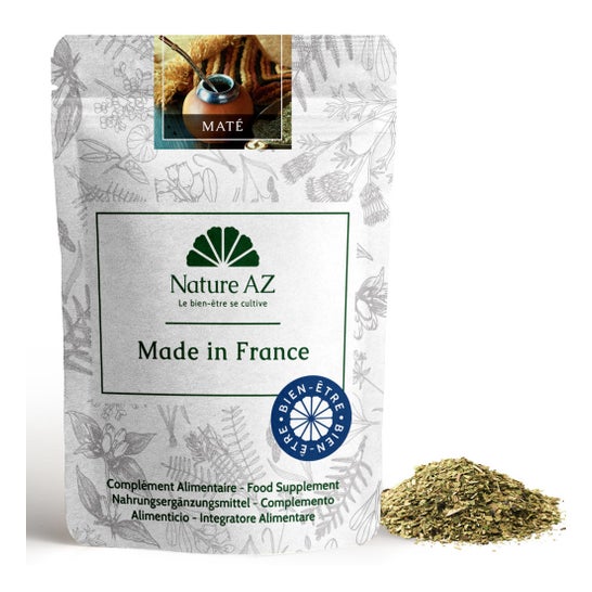 Nature AZ Yerba Maté Verde Bio Hojas para Infusión 100g