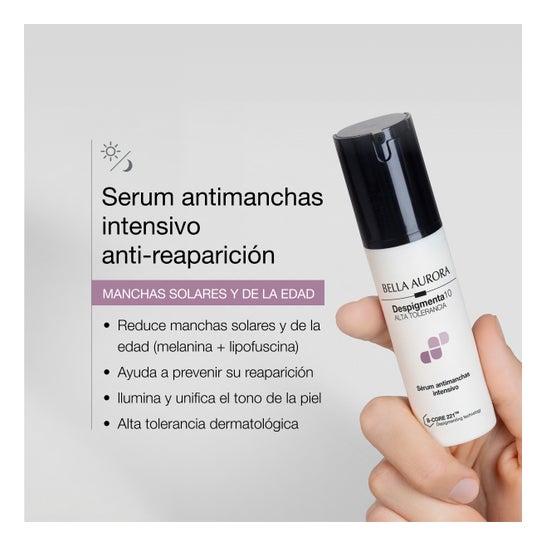 Bella Aurora Despigmenta10 Sérum Antimanchas Intensivo Manchas Solares y Edad 30 ml