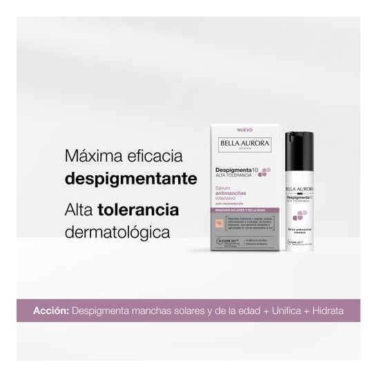 Bella Aurora Despigmenta10 Sérum Antimanchas Intensivo Manchas Solares y Edad 30 ml