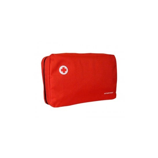 Sans trousse de premiers soins ROL pleine de nylon rouge