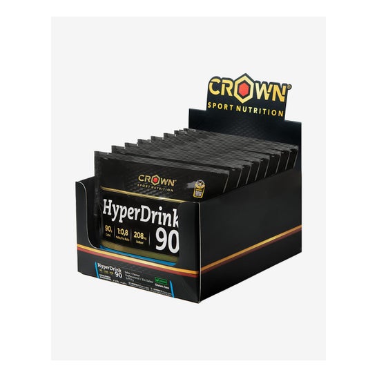 Crown Sport Nutrition Hyperdrink 90 Neutre 8x93,1 g