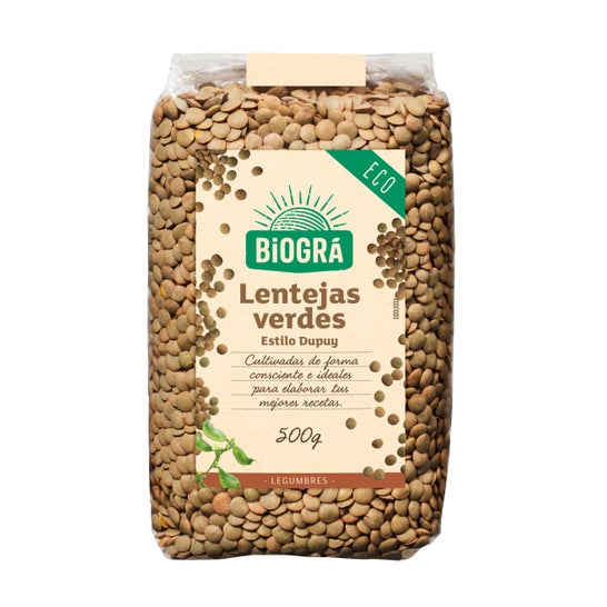 Lentilles vertes Bioga Dupuy Bio 500 g