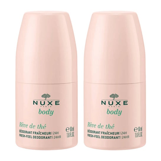 Nuxe Deodorant Hydratant Rêve de Thé 2x50ml