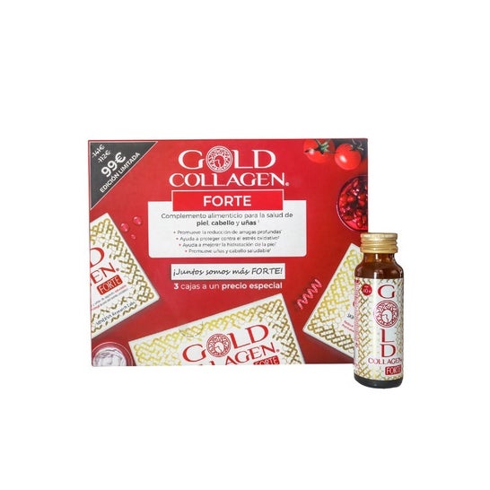 Traitement Gold Collagen Forte Pack 30 flacons