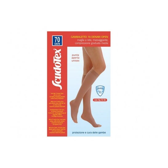 Scudotex Chaussette 70 Pied Ouvert Skin Taille 5 1 Paire