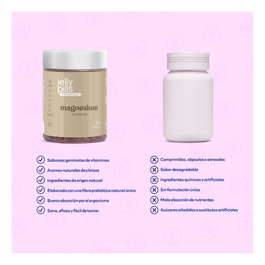 Jelly Pills Essentials Magnesium 70 Gummies