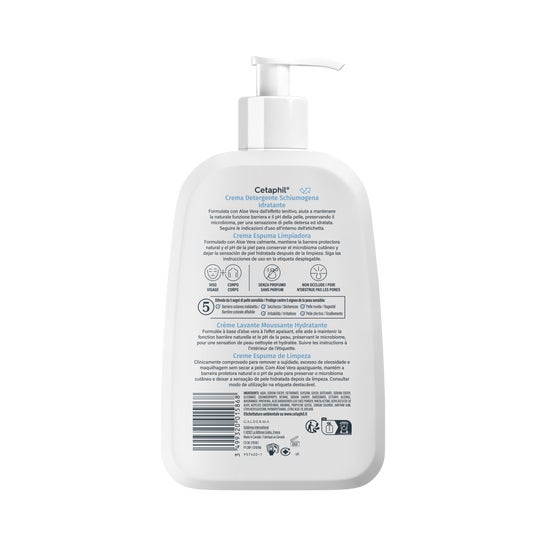 Cetaphil Crème Moussante Nettoyante 473ml
