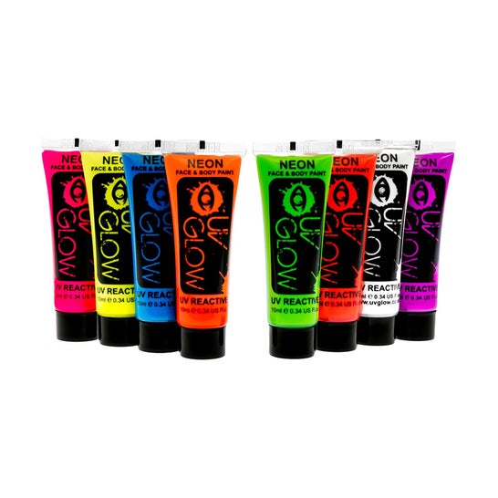 PaintGlow Neon UV Pastel Peach Facial Body Paint 13ml