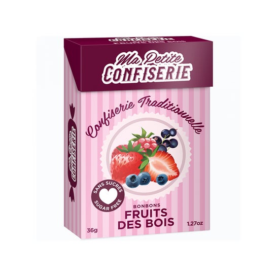 Ma Petit Confiserie Bonbons Fruit des Bois Sugar Free 36,5g