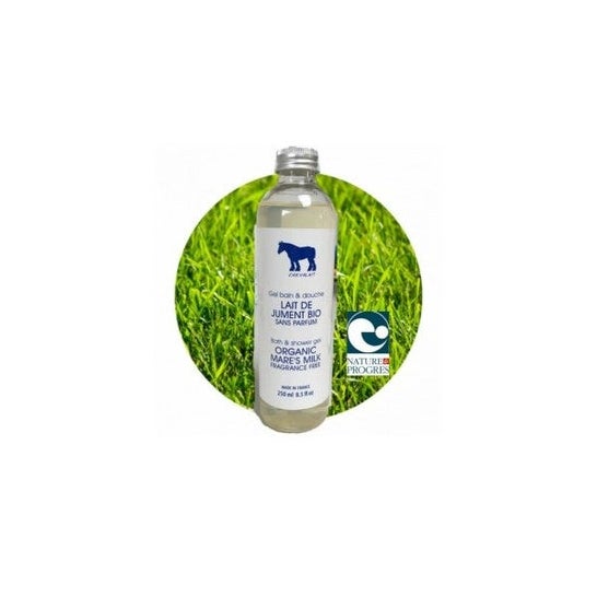 Chevalait Gel Bain Douche Au Lait De Jument Bio Sans Parfum Flacon De 250 Ml