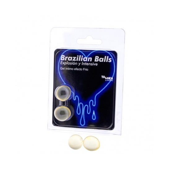 Diverty Sex Taloka Brazilian Balls Exciting Gel Cold Effect & Vibration 2uds