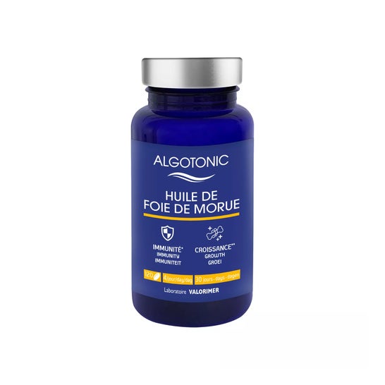 Algotonic Huile de Foie de Morue 120 Capsules