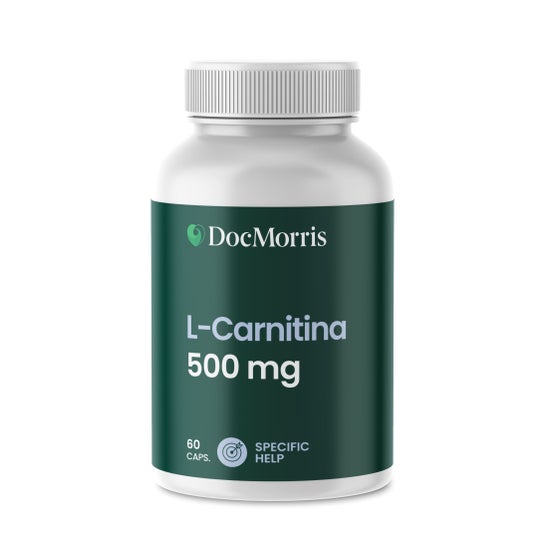 DocMorris L-Carnitine 500mg 60 Gélules (Expire dans moins de 6 mois)