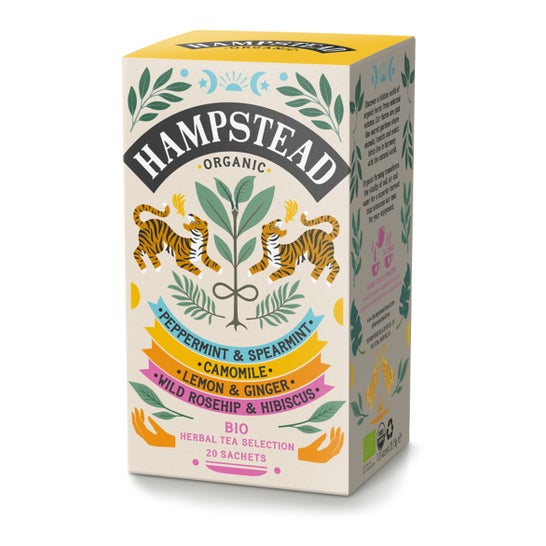 Hampstead Tea Pack Herbal Selection Bio 20 Unités